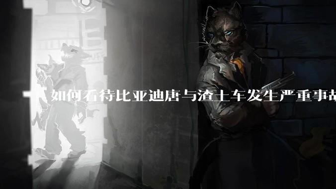 如何看待比亚迪唐与渣土车发生严重事故？